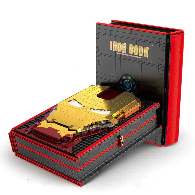 Building Blocks MOC 3301 Super Hero Movie Marvel Iron Book Bricks Toys - 1