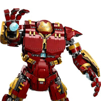 Thumbnail for Building Blocks MOC 55260 Hulkbuster Super Hero Iron Marvel Avengers Bricks Toy - 5