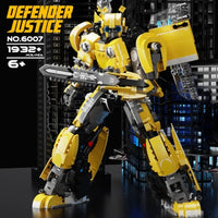 Thumbnail for Building Blocks MOC 6007 Super Defender Justice Robot Bricks Toys - 2
