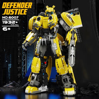 Thumbnail for Building Blocks MOC 6007 Super Defender Justice Robot Bricks Toys - 5