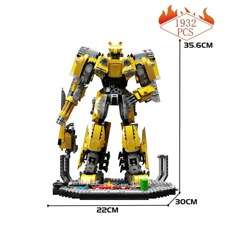 Building Blocks MOC 6007 Super Defender Justice Robot Bricks Toys - 4