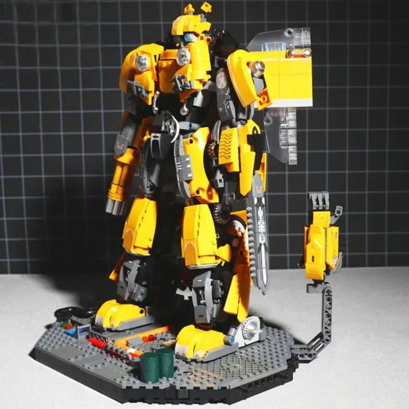 Building Blocks MOC 6007 Super Defender Justice Robot Bricks Toys - 9