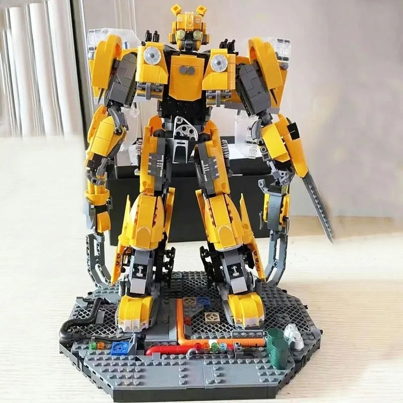 Building Blocks MOC 6007 Super Defender Justice Robot Bricks Toys - 8