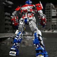Thumbnail for Building Blocks MOC 6008 Optimus Prime Defender Justice Bricks Toys Construction Set Toys - 4