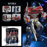 Thumbnail for Building Blocks MOC 6008 Optimus Prime Defender Justice Bricks Toys Construction Set Toys - 7
