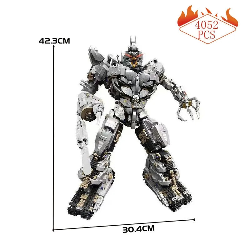 Building Blocks MOC 6012 Mega Commander Defender Justice Bricks Toy Construction Set Toys - 1