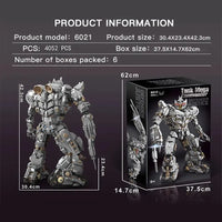 Thumbnail for Building Blocks MOC 6012 Mega Commander Defender Justice Bricks Toy Construction Set Toys - 4