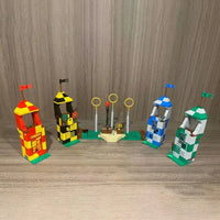 Thumbnail for Building Blocks MOC 6061 Harry Potter Hogwarts Quidditch Match Bricks Toy - 2