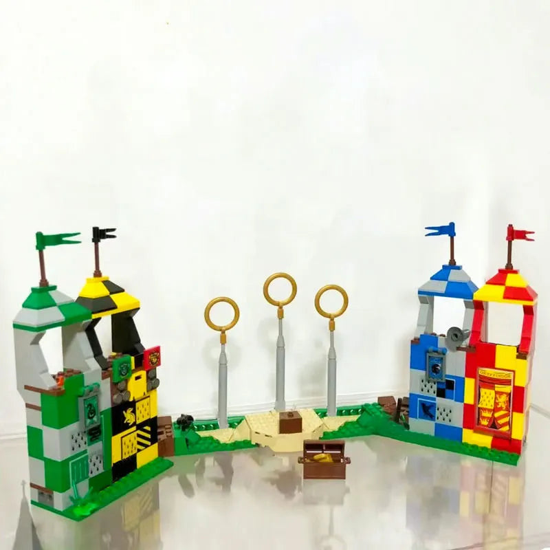 Building Blocks MOC 6061 Harry Potter Hogwarts Quidditch Match Bricks Toy - 3