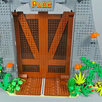 Thumbnail for Building Blocks MOC 610001 Dinosaur Park Rex Rampage Bricks Toys - 11