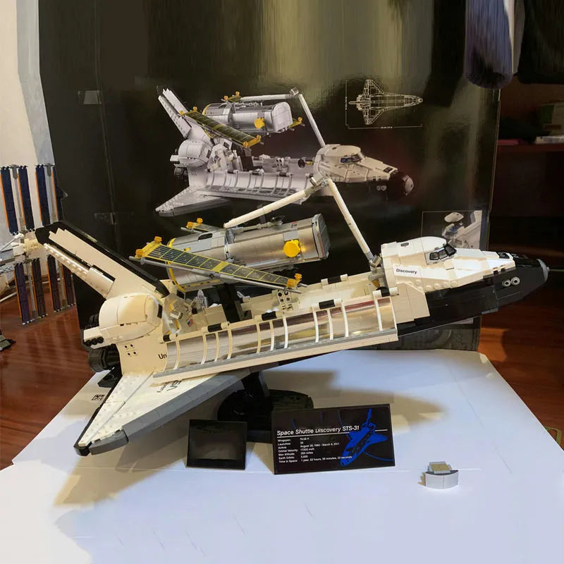 Building Blocks MOC 63001 Space Shuttle Discovery Bricks Toys - 15