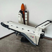 Thumbnail for Building Blocks MOC 63001 Space Shuttle Discovery Bricks Toys - 17