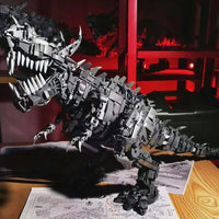 Thumbnail for Building Blocks MOC 66001 Dinosaur Tyrannosaurus Rex Kids Bricks Toys - 9