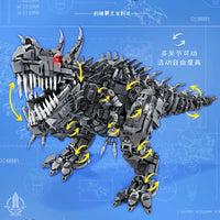 Thumbnail for Building Blocks MOC 66001 Dinosaur Tyrannosaurus Rex Kids Bricks Toys - 3