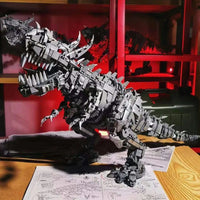 Thumbnail for Building Blocks MOC 66001 Dinosaur Tyrannosaurus Rex Kids Bricks Toys - 7