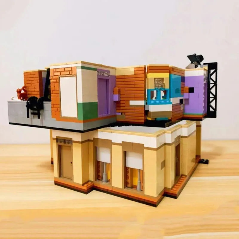 Building Blocks MOC 66333 Ideas Experts Friends Apartment Bricks Toy Construction Set Toys - 3