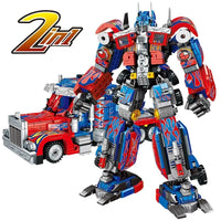 Thumbnail for Building Blocks MOC 7013 Deformation Optimus Robot Bricks Toys - 1