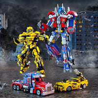 Thumbnail for Building Blocks MOC 7014 Transformer Deformation War Robot Bricks Toys - 3