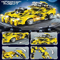 Thumbnail for Building Blocks MOC 7014 Transformer Deformation War Robot Bricks Toys - 5