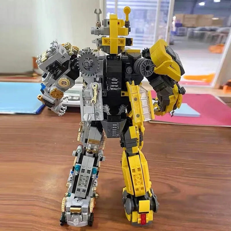 Building Blocks MOC 7037 Super Bumblebee Mecha Robot Bricks Toy - 6