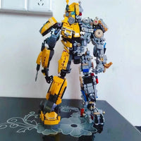 Thumbnail for Building Blocks MOC 7037 Super Bumblebee Mecha Robot Bricks Toy Construction Set Toys - 8