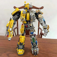 Thumbnail for Building Blocks MOC 7037 Super Bumblebee Mecha Robot Bricks Toy Construction Set Toys - 5