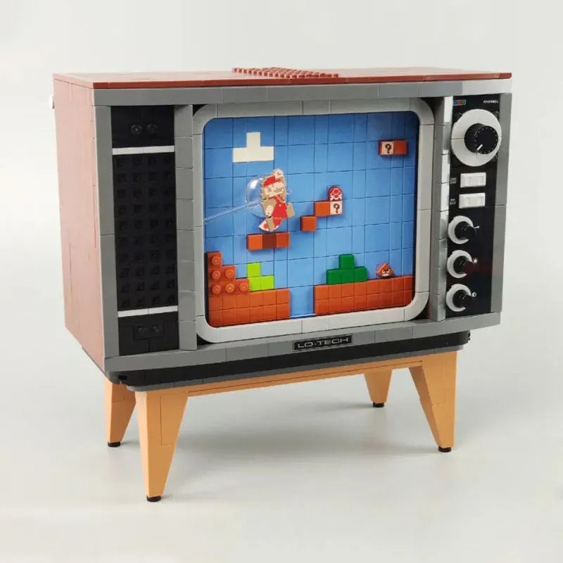 Building Blocks MOC 71301 FC Contra Retro Entertainment System Bricks Toys - 1