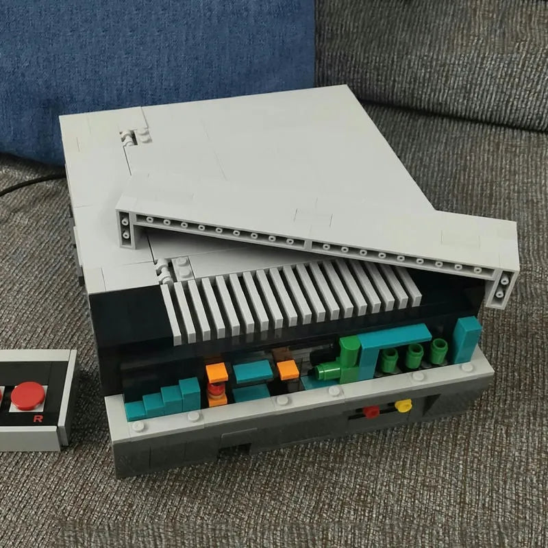 Building Blocks MOC 71301 FC Contra Retro Entertainment System Bricks Toys - 8