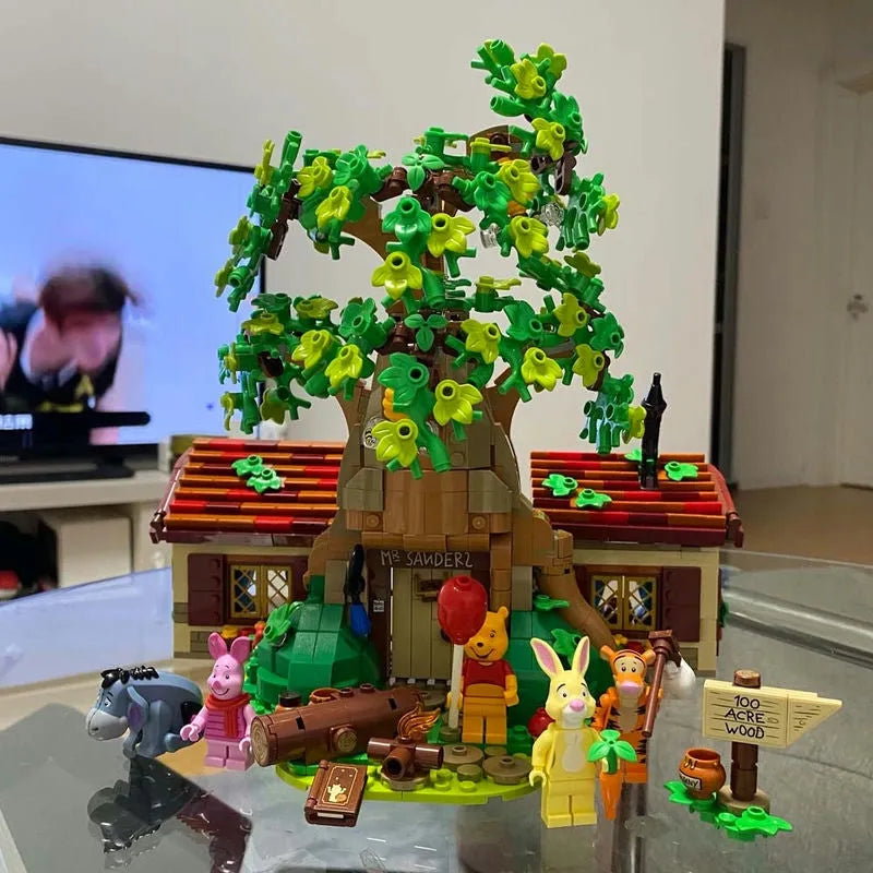 Building Blocks MOC 7178 Ideas Cartoon Winnie The Pooh Bricks Toys - 5