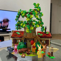 Thumbnail for Building Blocks MOC 7178 Ideas Cartoon Winnie The Pooh Bricks Toys - 5