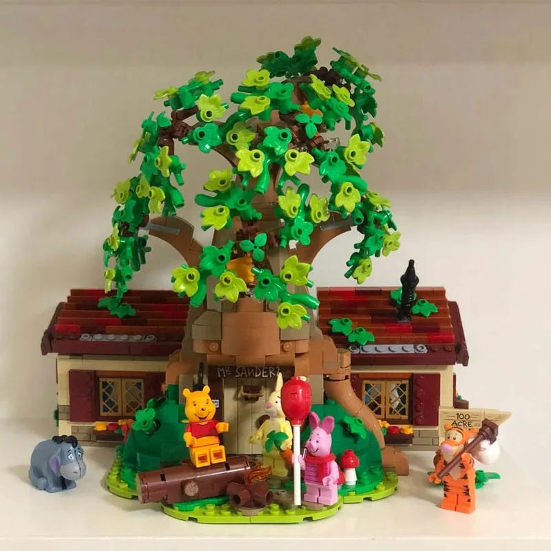 Building Blocks MOC 7178 Ideas Cartoon Winnie The Pooh Bricks Toys - 2