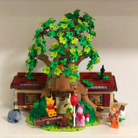 Thumbnail for Building Blocks MOC 7178 Ideas Cartoon Winnie The Pooh Bricks Toys - 2