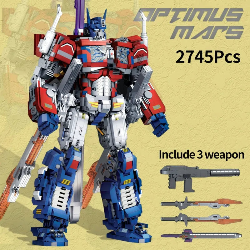 Building Blocks MOC 772 Transformers Optimus Prime Bricks Toy - 3