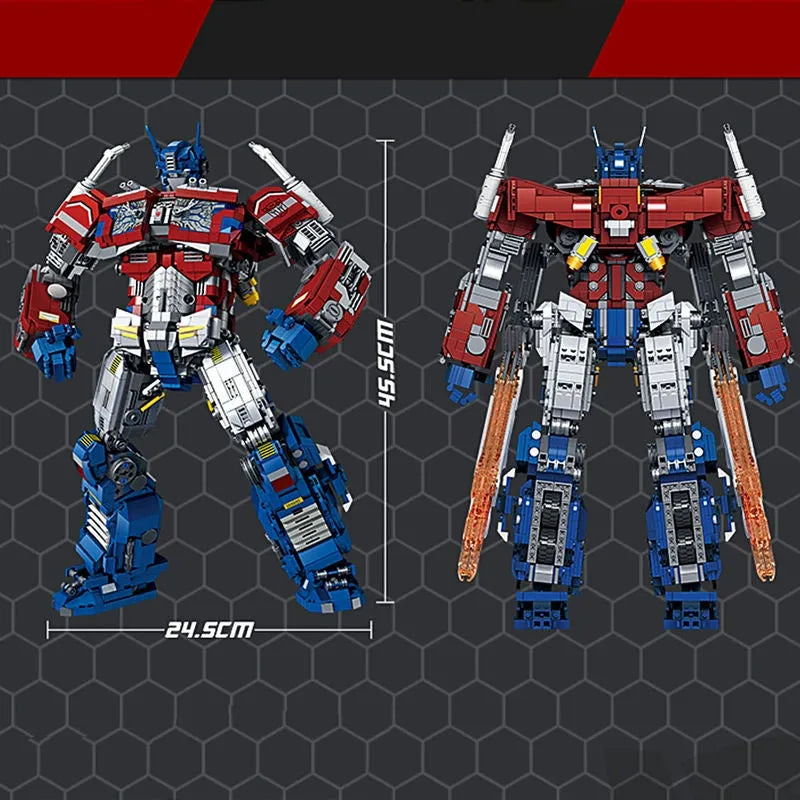 Building Blocks MOC 772 Transformers Optimus Prime Bricks Toy - 4