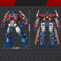 Thumbnail for Building Blocks MOC 772 Transformers Optimus Prime Bricks Toy - 4