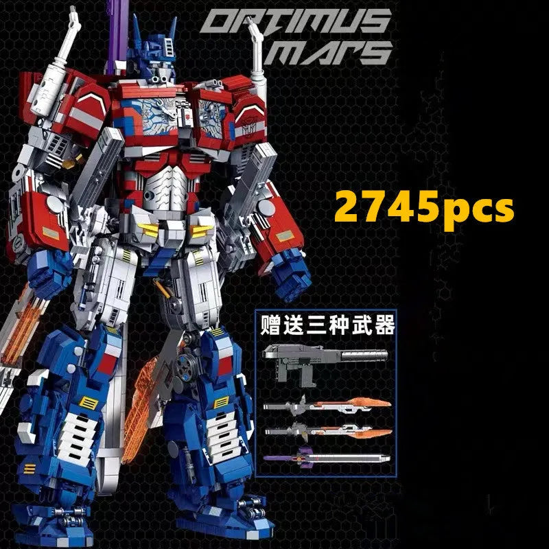 Building Blocks MOC 772 Transformers Optimus Prime Bricks Toy - 10