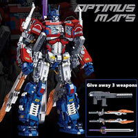 Thumbnail for Building Blocks MOC 772 Transformers Optimus Prime Bricks Toy - 2