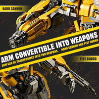 Thumbnail for Building Blocks MOC 773 Transformers Bumblebee Robot Bricks Toys - 6
