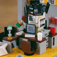 Thumbnail for Building Blocks MOC 78008 Creator Expert Super Hero Daily Bugle Bricks Toys - 18