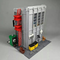 Thumbnail for Building Blocks MOC 78008 Creator Expert Super Hero Daily Bugle Bricks Toys - 9