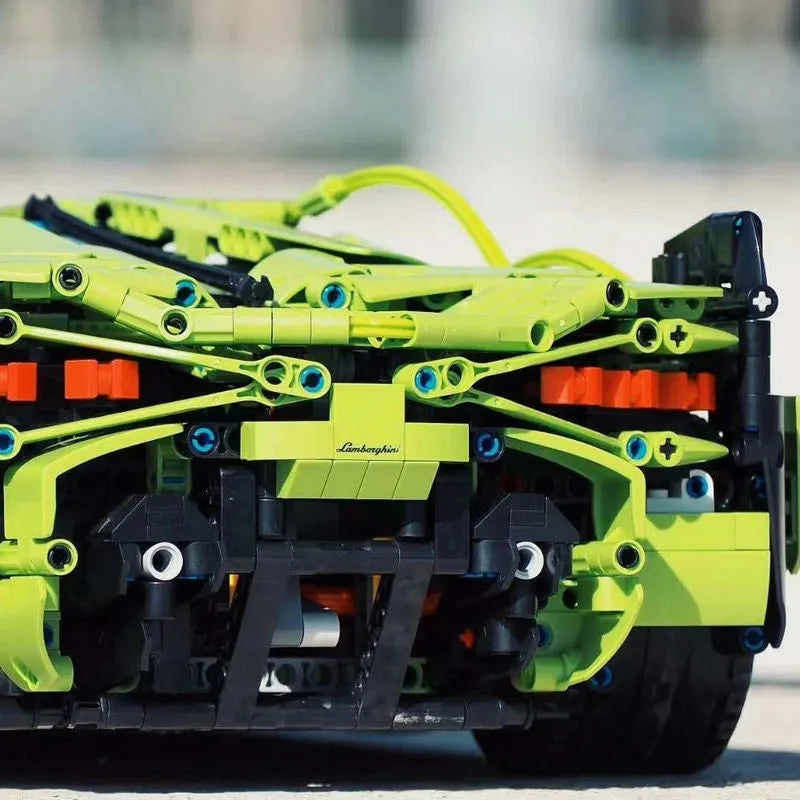 Building Blocks MOC 81996 Tech Lambo Sian FKP37 Racing Car Bricks Toys Construction Set Toys - 11