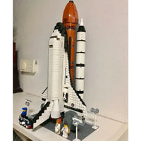 Thumbnail for Building Blocks MOC 83014 Space Shuttle Expedition Bricks Kids Toys - 15