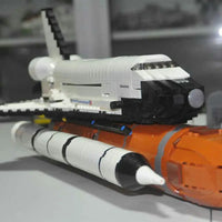 Thumbnail for Building Blocks MOC 83014 Space Shuttle Expedition Bricks Kids Toys - 11