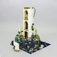 Thumbnail for Building Blocks MOC 92882 Ideas Motorized Light House Bricks Toys - 9