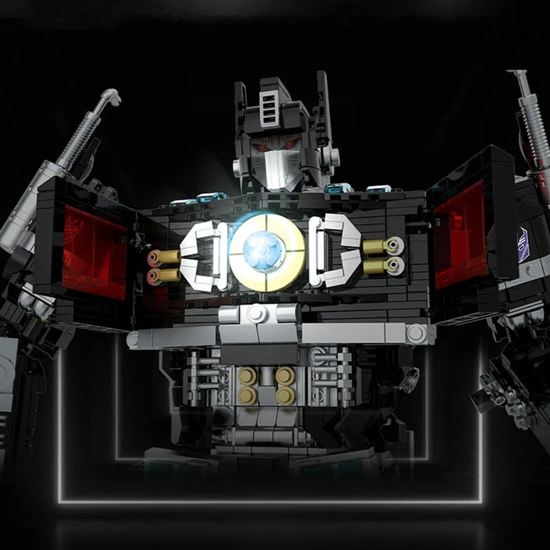 Building Blocks MOC 996 Experts God of Disaster and War Mecha Bricks Toys - 11