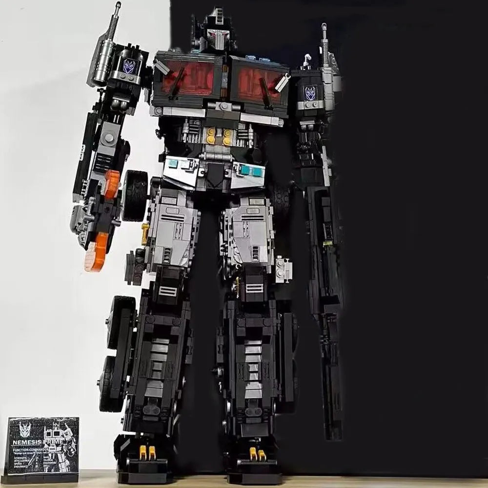 Building Blocks MOC 996 Experts God of Disaster and War Mecha Bricks Toys - 5