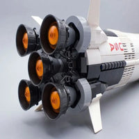 Thumbnail for Building Blocks MOC Apollo Saturn V Space Rocket Bricks Toys 37003 - 17