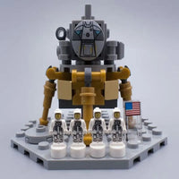 Thumbnail for Building Blocks MOC Apollo Saturn V Space Rocket Bricks Toys 37003 - 19
