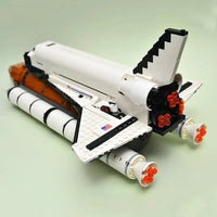 Thumbnail for Building Blocks MOC Apollo Space Shuttle Expedition Bricks Toys 16014 - 2