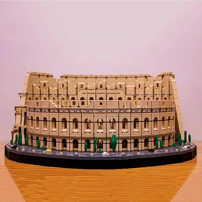 Building Blocks MOC Architecture Creator Experts The Colosseum Bricks Toy - 2